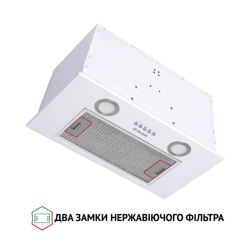 Вытяжка полновстраиваемая Perfelli BI 5652 WH 1000 LED - 2