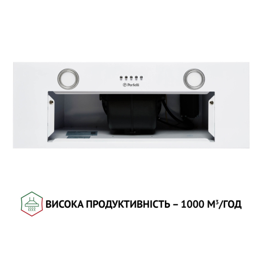 Вытяжка полновстраиваемая Perfelli BI 7652 WH 1000 LED - 6