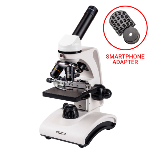 Мікроскоп SIGETA BIONIC 40x-640x (адаптер для смартфона) - 1