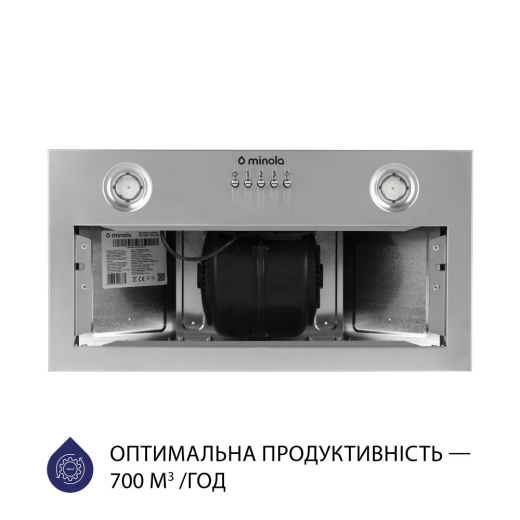 Витяжка Minola HBI 5204 I 700 Led - 2