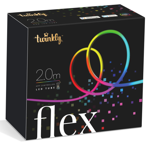 Фігурна гірлянда Twinkly Smart LED Flex RGB TWFL200STW-WEU 2м - 1