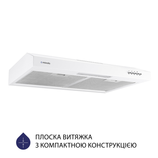Вытяжка Minola HPL 612 WH - 1