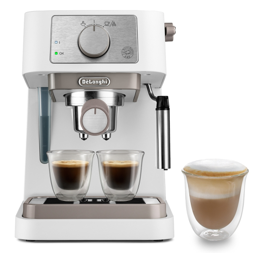 Рожковая кофеварка эспрессо Delonghi EC 260 W - 2