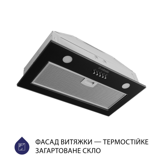 Полновстраиваемая вытяжка  Minola HBI 5262 BL GLASS 700 LED - 1
