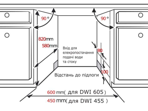 Посудомийна машина Interline DWI 605 L - 13