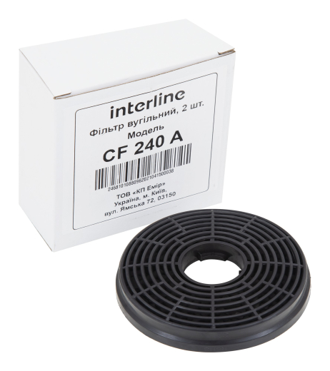 Фільтр для витяжки Interline CF 240 A - 1