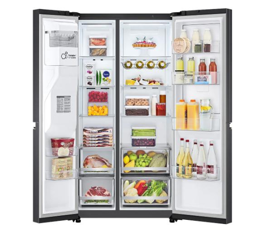 Холодильник з морозильною камерою LG GSJV70MCLE - 2