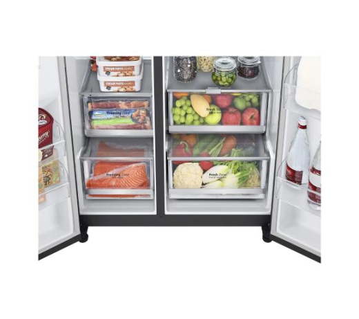 Холодильник з морозильною камерою LG GSJV70MCLE - 4