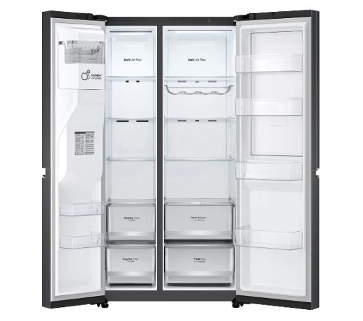 Холодильник з морозильною камерою LG GSJV70MCLE - 7