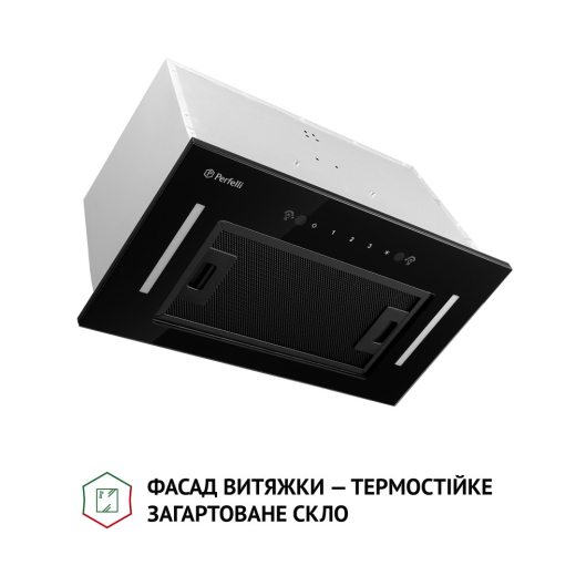 Повновбудована витяжка Perfelli BIS 58844 BL 1200 LED - 1