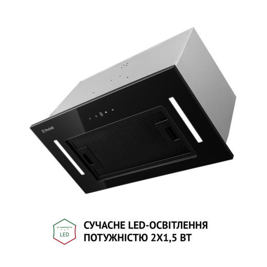Повновбудована витяжка Perfelli BIS 5684 BL 1000 LED - 2