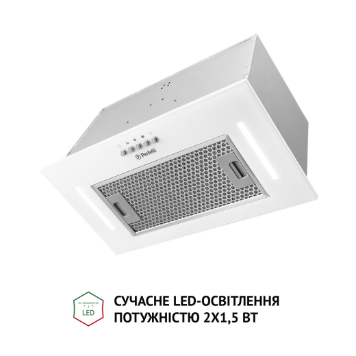 Полновстраиваемая вытяжка Perfelli BI 5684 WH 1000 LED - 2