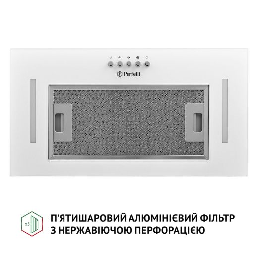 Полновстраиваемая вытяжка Perfelli BI 5684 WH 1000 LED - 3