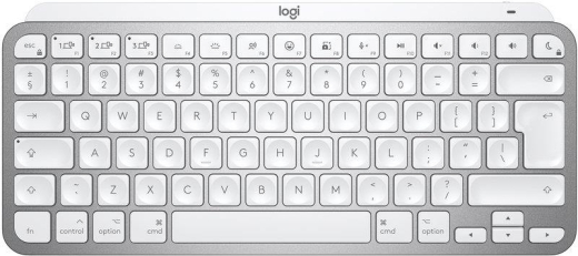 Клавіатура бездротова Logitech MX Keys Mini для Mac Minimalist Wireless Illuminated Pale Ukr (920-010526) Grey Bluetooth - 1