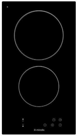 Электрическая варочная поверхность Minola MVH 3034 KBL - 1