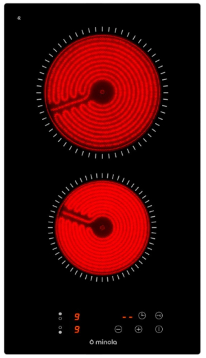 Электрическая варочная поверхность Minola MVH 3031 KBL - 2