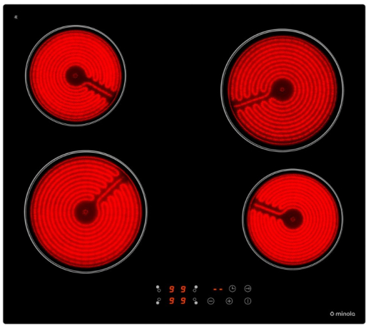 Электрическая варочная поверхность Minola MVH 6034 KBL - 2