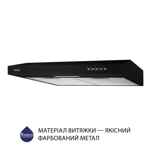 Витяжка плоска Minola HPL 513 BL - 2