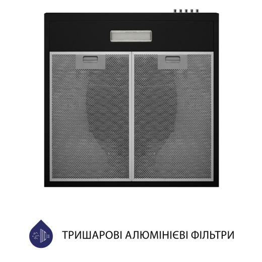 Витяжка плоска Minola HPL 513 BL - 4