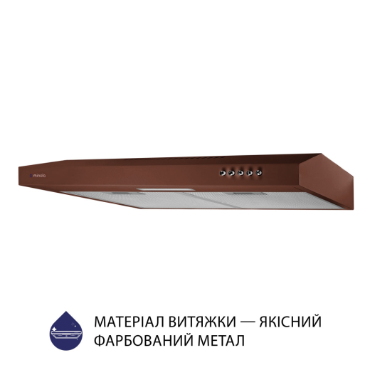 Витяжка пласка Minola HPL 613 BR - 2