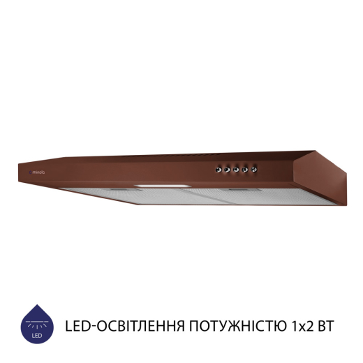Витяжка пласка Minola HPL 613 BR - 3