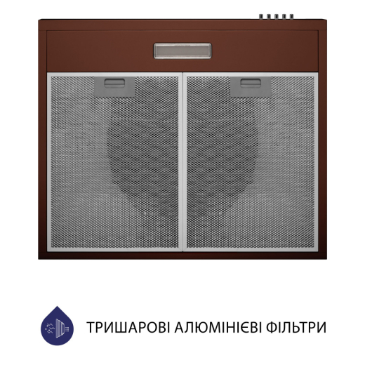 Витяжка пласка Minola HPL 613 BR - 4