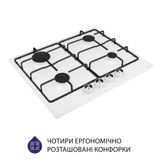Варильна поверхня Minola MGM 61404 WH - 2