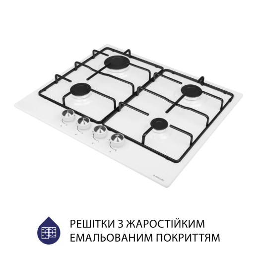Варильна поверхня Minola MGM 61404 WH - 3