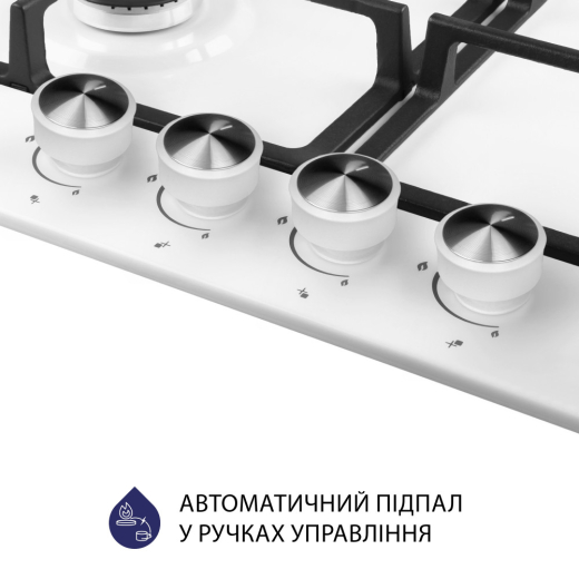Варочная поверхность Minola MGM 614204 WH - 4