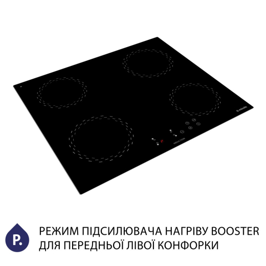 Варильна поверхня Minola MI 6038 KBL - 3