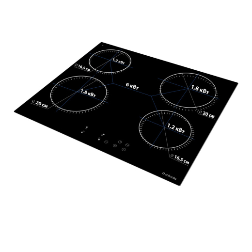 Варильна поверхня Minola MVH 6031 KBL - 6