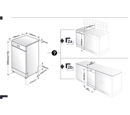 Посудомоечная машина Beko BDFS26123XQ - 11