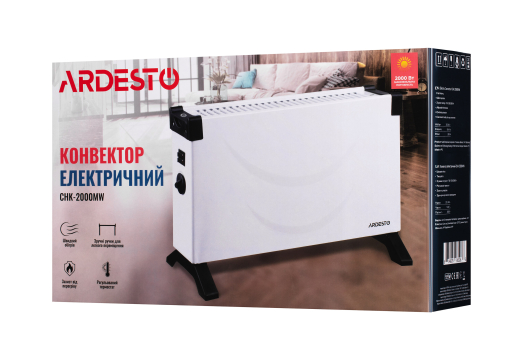 Конвектор електричний Ardesto CHK-2000MW - 2