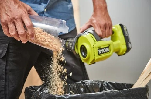 Пылесос аккумуляторный ручной Ryobi ONE+ RHV18-0 (без АКБ и ЗУ) (5133005655) - 4