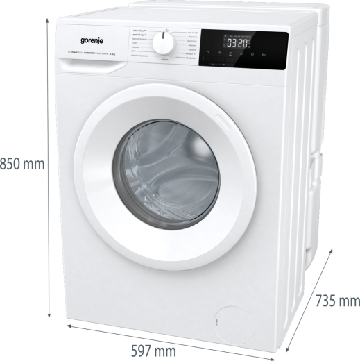 Стиральная машина Gorenje WNHPI62SCSIRV - 11