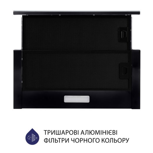 Вытяжка Minola HTLS 6634 BLF 1000 LED GLASS - 2