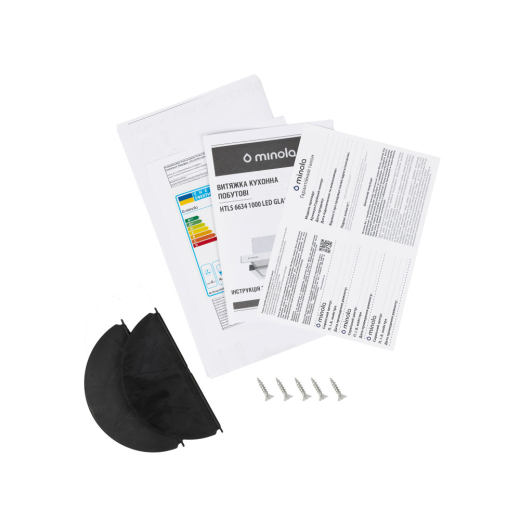 Вытяжка Minola HTLS 6634 BLF 1000 LED GLASS - 9