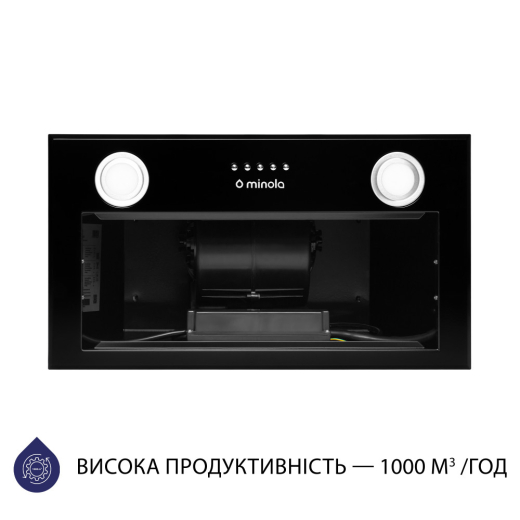Полновстраиваемая вытяжка Minola HBI 5622 BLF 1000 LED - 3
