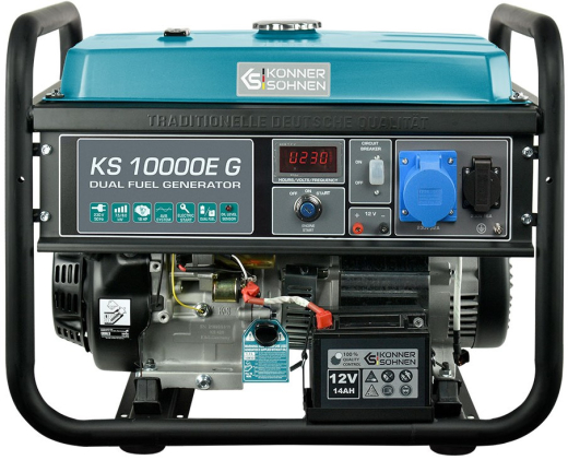 Генератор газобензиновий Konner&Sohnen KS 10000E G - 1