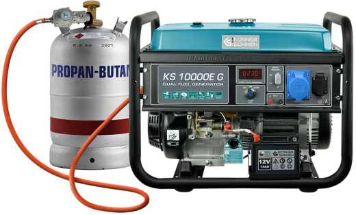 Генератор газобензиновий Konner&Sohnen KS 10000E G - 2