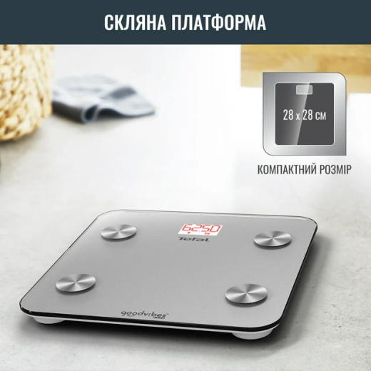 Ваги підлогові Smart Tefal GOODVIBES LIFE + BM9600S1 (BM9600S1) - 6