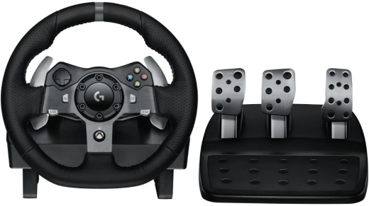 Проводной руль Logitech G920 Driving Force PC/Xbox One Black (941-000123) - 1