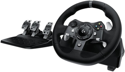 Проводной руль Logitech G920 Driving Force PC/Xbox One Black (941-000123) - 2