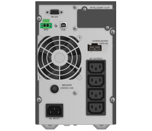 Гібридний ДБЖ/інвертор PowerWalker VFI 1000 TGB (10122098) - 2