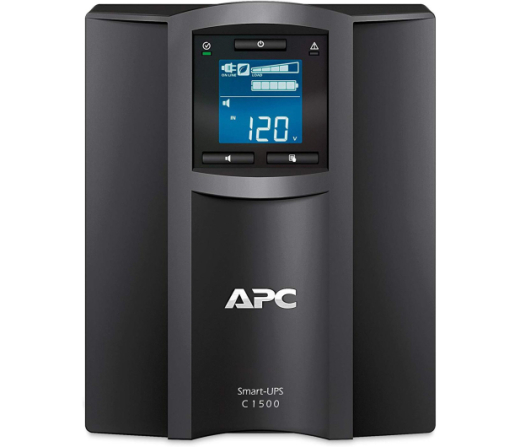 Линейно-интерактивное ИБП APC Smart-UPS (1500VA/900W, 8x IEC, AVR, LCD) (SMC1500IC) - 2