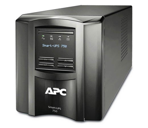 Лінійно-інтерактивне ДБЖ APC Smart-UPS (750VA/500W, 6x IEC, AVR, LCD) (SMT750IC) - 1