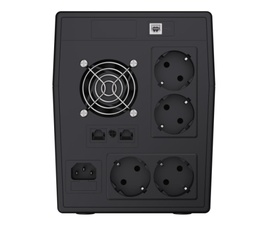 Линейно-интерактивное ИБП Green Cell UPS (2000VA/1200W, 4x Schuko, AVR, LCD) (UPS05) - 2