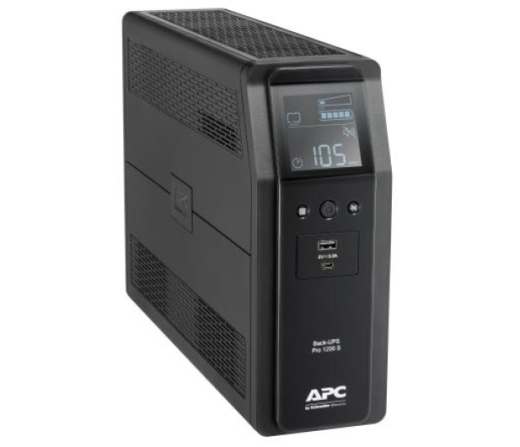 Лінійно-інтерактивне ДБЖ APC Back-UPS Pro 1200 (1200VA/700W, 8 xIEC, AVR, LCD) (BR1200SI) - 4