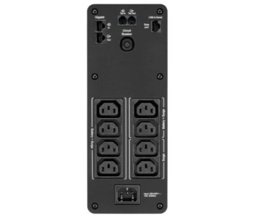 Лінійно-інтерактивне ДБЖ APC Back-UPS Pro 1500 (1600VA/960W, 8xIEC, AVR, LCD) (BR1600SI) - 3