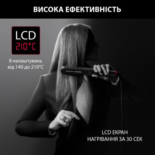 Выпрямитель для волос Rowenta KARL LAGERFELD K/Pro Stylist Straightener SF466LF0 - 10